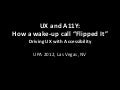 UX & A11Y: How a Wake-up Call "Flipped it"