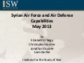 Updated Syrian Air Force and Air Defense Capabilities 