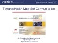 Towards Health Mass-Self Communication