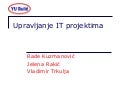 Upravljanje It Projektima