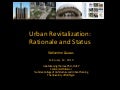 Creating a Vibrant Future for Michigan\&rsquo;s Cities: Why Urban Revitalization Matters