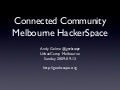 Connected Community HackerSpaces Melbourne