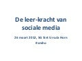 St. Ursula workshop sociale media