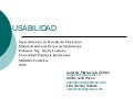 Usabilidad