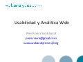 Usabilidad y Analitica Web