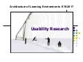Usability