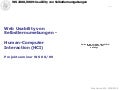 Usability and HCI