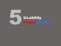 Usability Ursachen