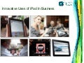 Innovative Uses of iPad In Business