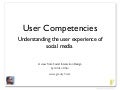 User Competencies of Social Media User