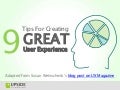 User Experience (UX) Design Tips