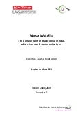 Katho New Media course evaluation