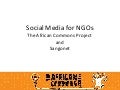 Social Media for NGOs - new and improved version!