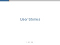 User Stories