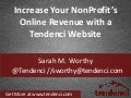 Increase Your NonProfit&rsquo;s Revenue With Your Website - Tendenci CMS for NonProfits