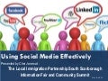 Using Social Media Effectively -SociallyActive
