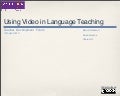 Using video in language teaching