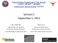 Lecture 2: Data-Intensive Computing for Text Analysis (Fall 2011)