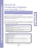 Gestión de Certificados Digitales con OpenSSL