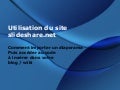 Utilisation slideshare2010