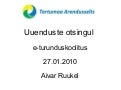 Uuenduste Otsingul E-turunduskoolitus