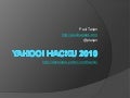 Yahoo! HackU 2010
