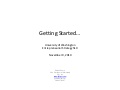 Getting Started - Startup Lessons & Realities