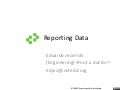 UW InSTEDD Class: Experiences from the field: Reporting And Collecting Data