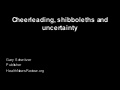 My talk to University of Wisconsin event, "Science Writing in Age of Denial"