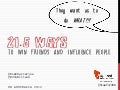 21.5 ways to adjust attitudes to accessibility