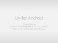 Uxperts mobi 2013   ux for android