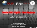 UYOUG 2012 - Oracle RAC 11gR2 - New features