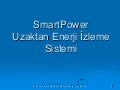 SmartPower Enerji İzleme Sistemi (Grup Ar-Ge)
