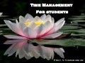 20090710    Time  Mgt. for Students, Vivekananda Institute of Human Excellence, Ramakrishna Math, Hyderabad