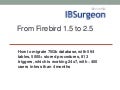 Migration from Firebird 1.5 to Firebird 2.5