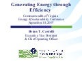 Generating Energy Through Efficiency