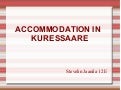 Accomodation in Kuressaare