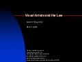 Visual Art Law by Henry Lydiate
