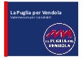 Vademecum candidati La Puglia per Vendola