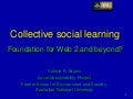 Valerie Brown: Collective social learning - a theoretical foundation for Web 2