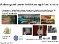 Valerie Nelson - Pathways of power in African agri-food chains