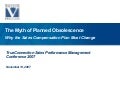 Exposing the Myth Of Planned Obsolescence: Why the Sales Compensation Plan Must Change