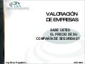 Valoracion  Empresas de Vigilancia y Seguridad Privada