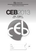 CEB 2013 - Français - lire-écrire 1