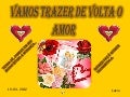 Vamos trazer o amor de volta
