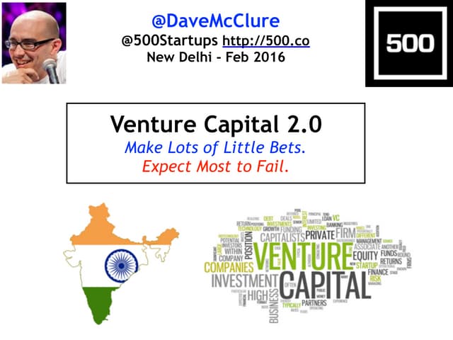 Venture Capital 2.0 (Delhi, Feb 2016)