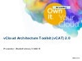 Wade Holmes vCloud Architecture Toolkit