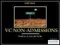 VC Non Admissions