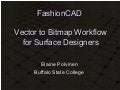 Vector to Bitmap Workflow for Surface Designers