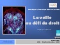 Veille au défi du droit. Cogito : Strasbourg, 2 octobre 2012